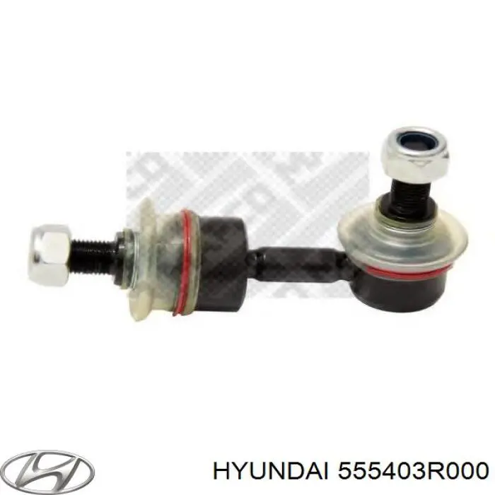 Montante de estabilizador traseiro Hyundai/Kia 555403R000