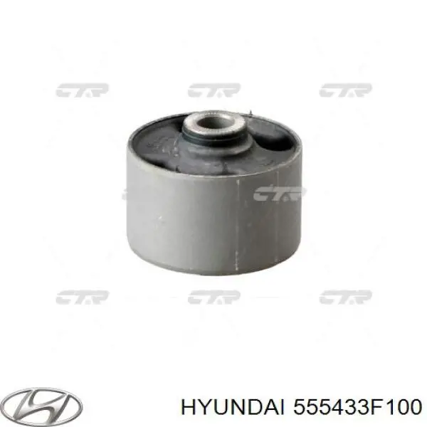 555433F100 Hyundai/Kia bloco silencioso dianteiro de braço oscilante traseiro longitudinal