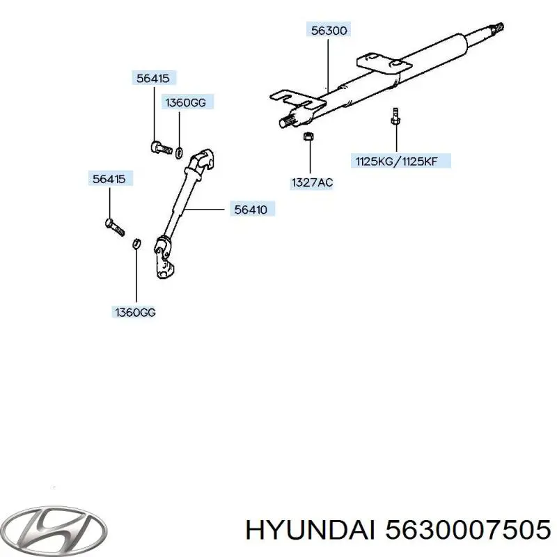  Hyundai/Kia 5630007505 цена, от  USD