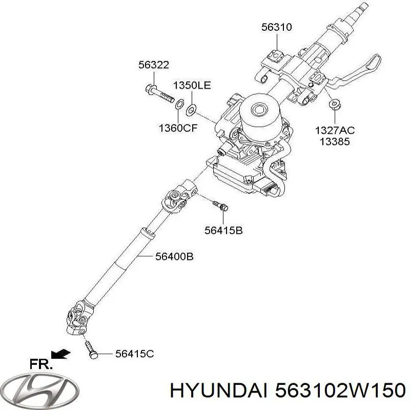 563102W150 Hyundai/Kia 