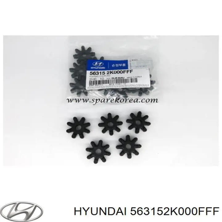563152K000FFF Hyundai/Kia муфта привода электроусилителя руля