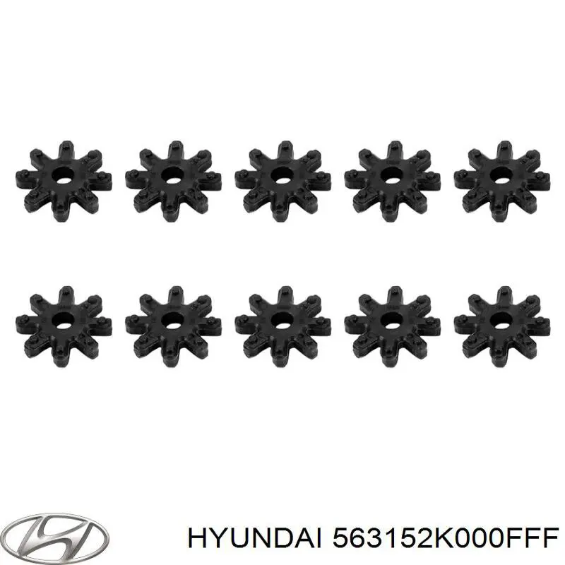 563152K000FFF Hyundai/Kia Acoplamento de acionamento de reforçador elétrico do volante