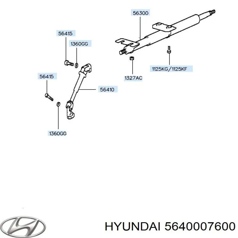  5640007600 Hyundai/Kia