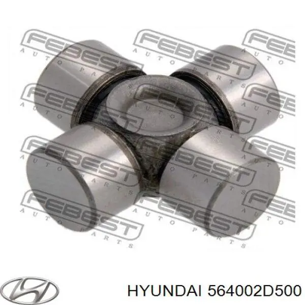 Вал рулевой колонки нижний на Hyundai Coupe GK