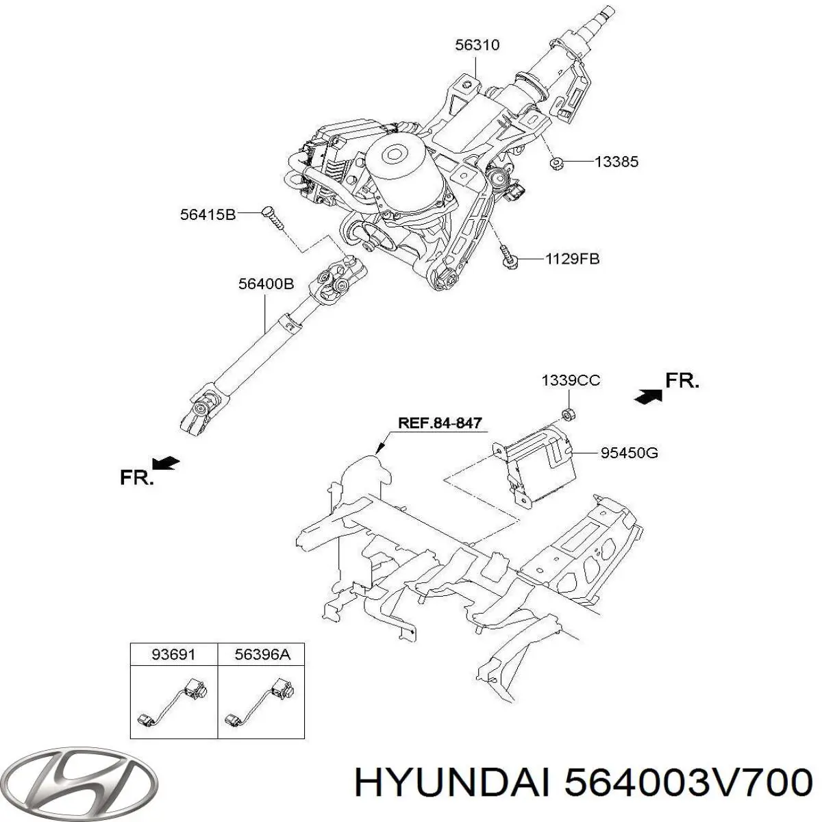  564003V700 Hyundai/Kia