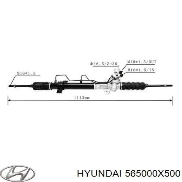 Купить SR700129 GSP Рулевая рейка