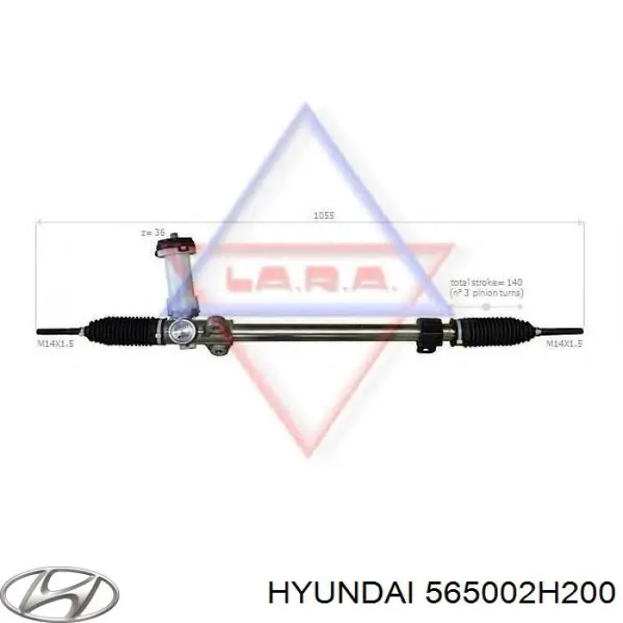 Купить M5050 Motorherz Рулевая рейка