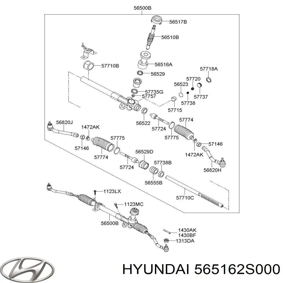  565162S000 Hyundai/Kia