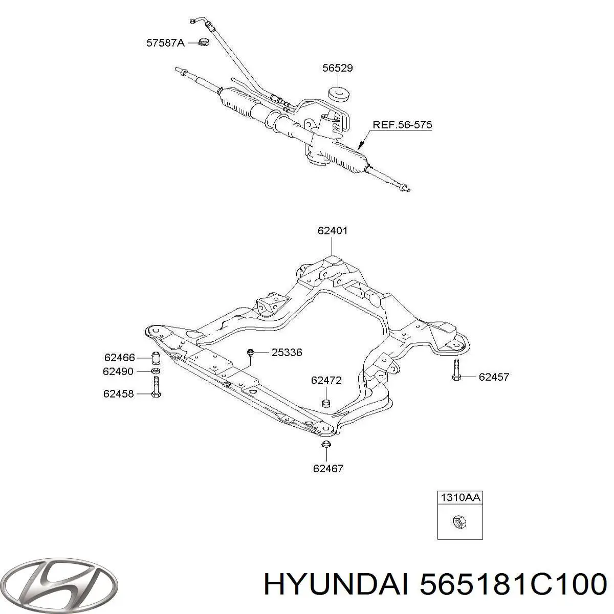  565181C100 Hyundai/Kia