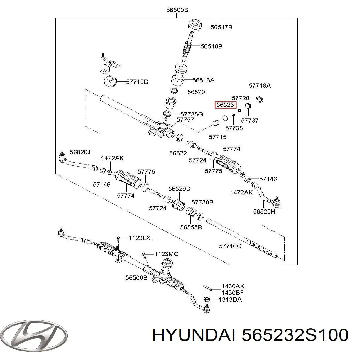  565232S100 Hyundai/Kia