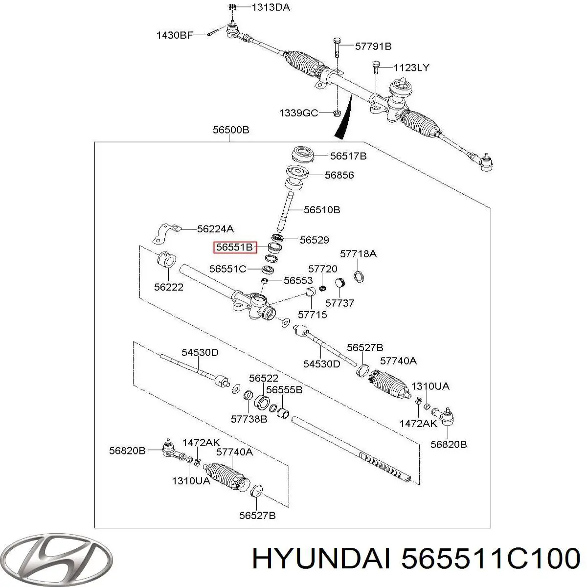 565511C100 Hyundai/Kia 