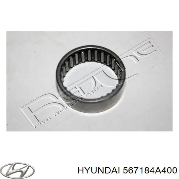 Купить 567184A400 Hyundai/Kia Подшипник цапфы передней