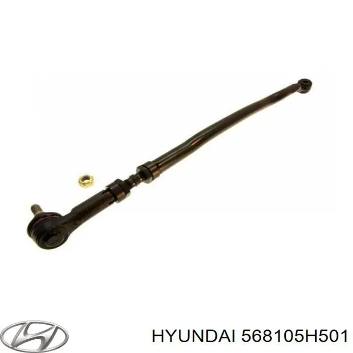 568105H501 Hyundai/Kia Тяга рулевая продольная, передней подвески