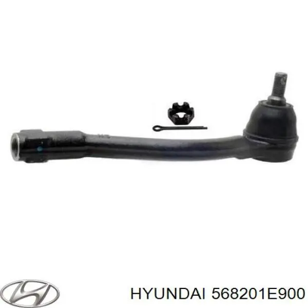 568201E900 Hyundai/Kia ponta externa da barra de direção
