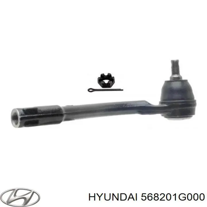 568201G000 Hyundai/Kia наконечник рулевой тяги внешний
