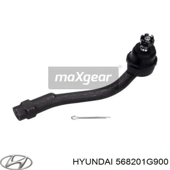 Наконечник рулевой тяги Hyundai/Kia 568201G900