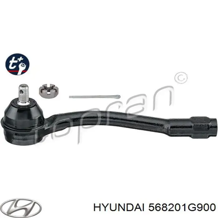 Купить 568201G900 Hyundai/Kia Наконечник рулевой тяги, внешний