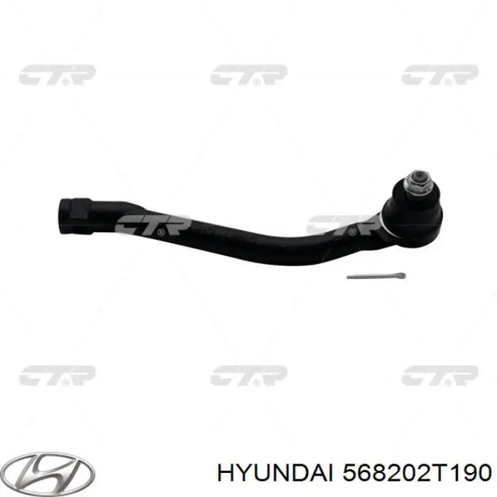 Купить 568202T190 Hyundai/Kia Наконечник рулевой тяги, внешний