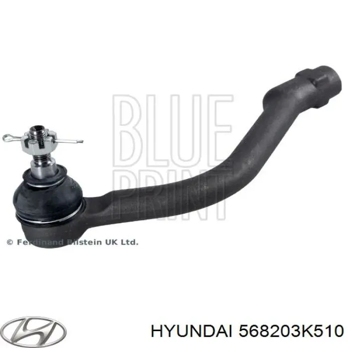 Ponta externa da barra de direção Hyundai/Kia 568203K510