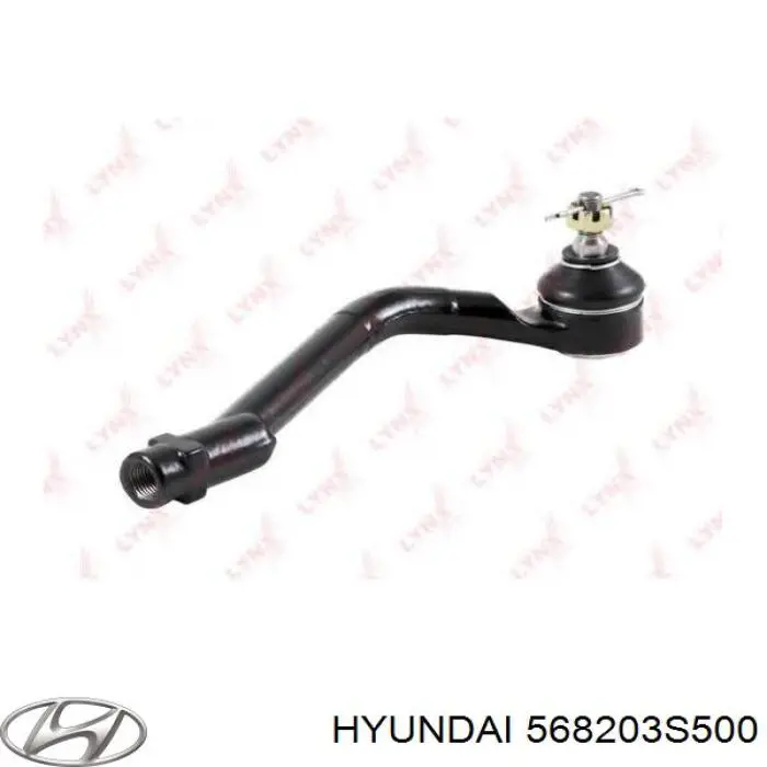 Рулевой наконечник Hyundai/Kia 568203S500 цена, от 19.22 USD