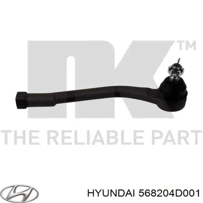 Рулевой наконечник 568204D001 Hyundai/Kia