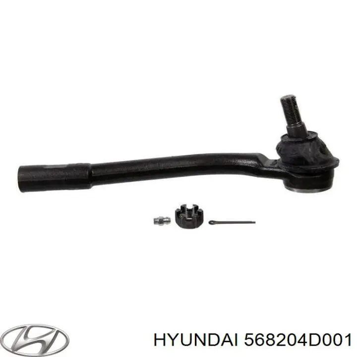 568204D001 Hyundai/Kia наконечник рулевой тяги внешний