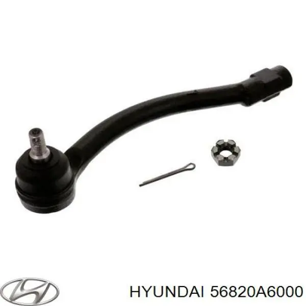 56820A6000 Hyundai/Kia наконечник рулевой тяги внешний