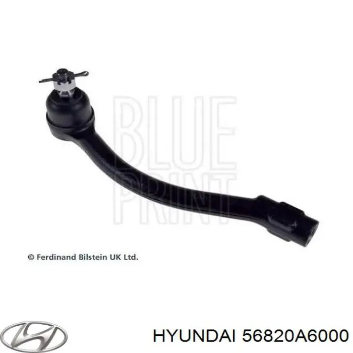 Рулевой наконечник Hyundai/Kia 56820A6000 цена, от 43.74 USD