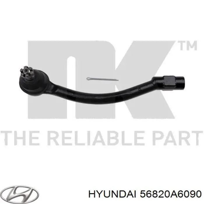 Наконечник рулевой тяги Hyundai/Kia 56820A6090