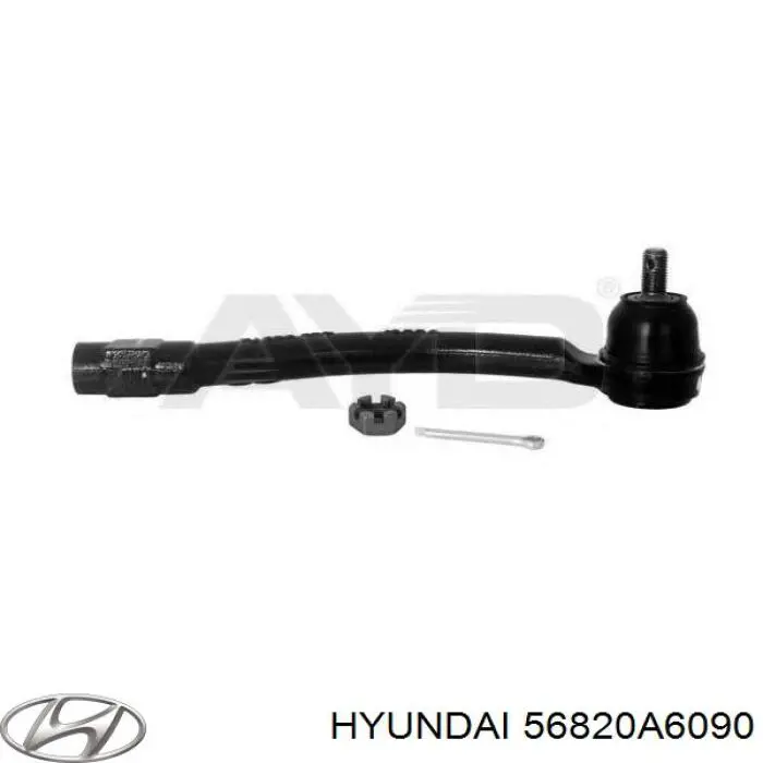 Рулевой наконечник Hyundai/Kia 56820A6090 цена, от 28.53 USD