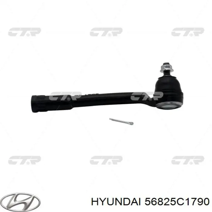 56825c1790 Hyundai/Kia ponta externa da barra de direção
