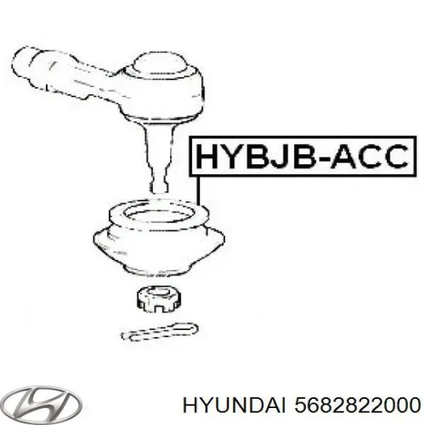 Retén de cabeza de barra de acoplamiento 5682822000 Hyundai/Kia