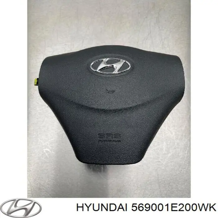 569001E200WK Hyundai/Kia подушка безопасности (airbag водительская)