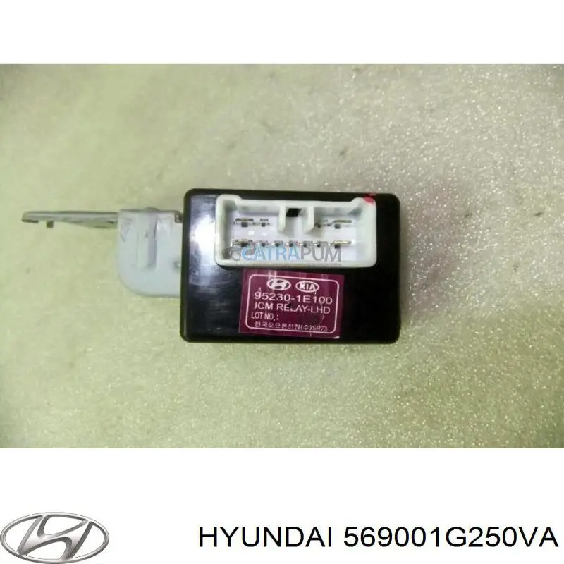 Подушка безопасности водителя 569001G250VA Hyundai/Kia