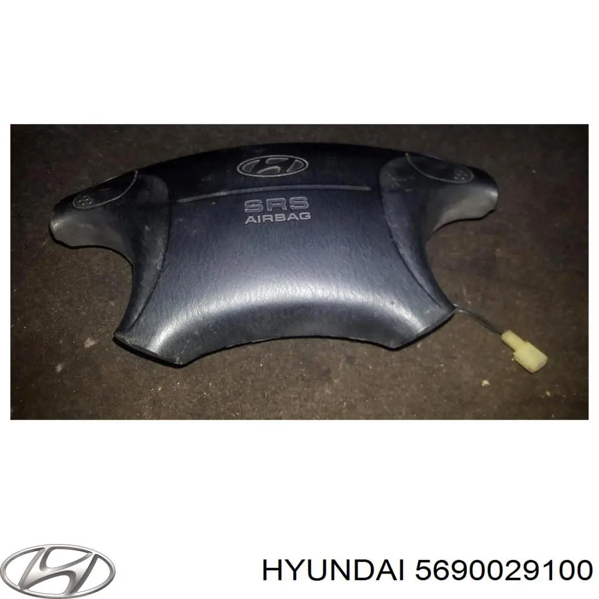 5690029100 Hyundai/Kia подушка безопасности (airbag водительская)