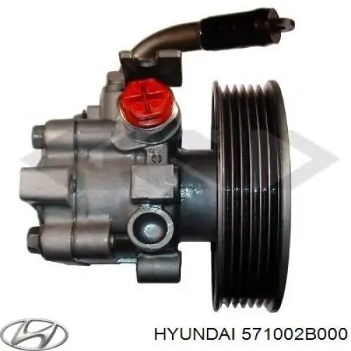 Купить 571002B000 Hyundai/Kia Насос рулевого управления