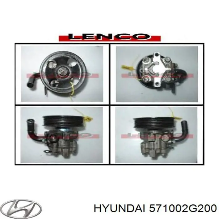 Насос гидравлики Hyundai/Kia 571002G200 цена, от 57.01 USD