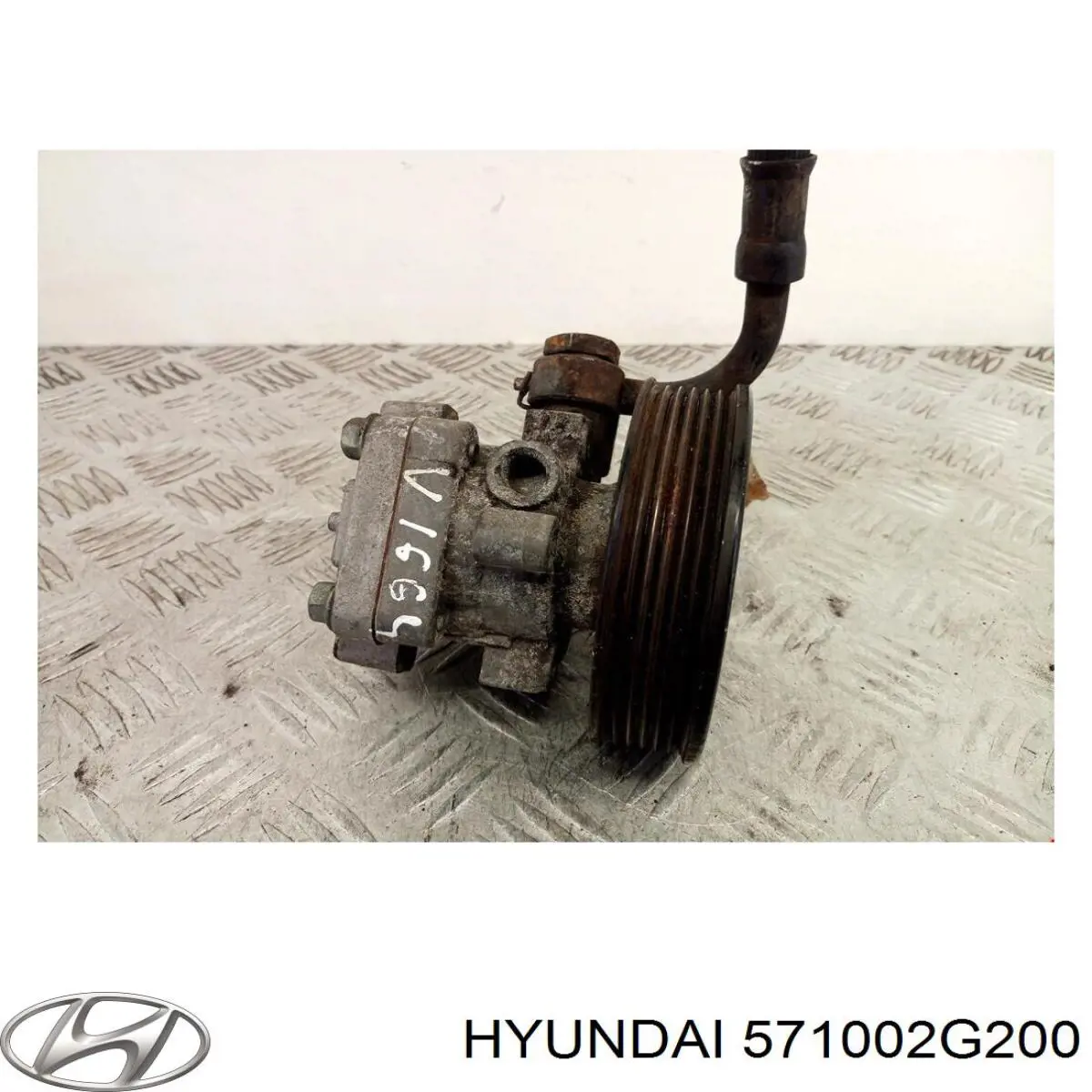 Купить 571002G200 Hyundai/Kia Насос рулевого управления
