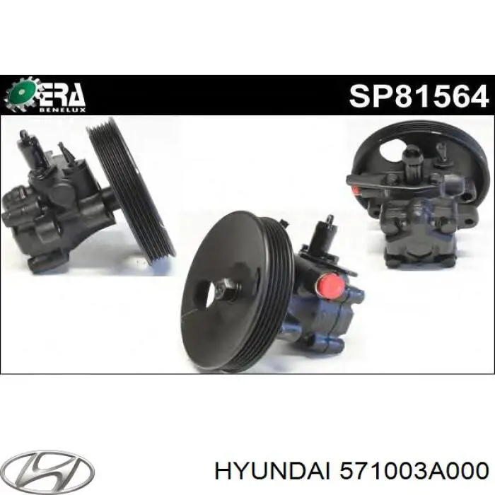 Насос гидроусилителя руля (ГУР) на Hyundai Trajet FO