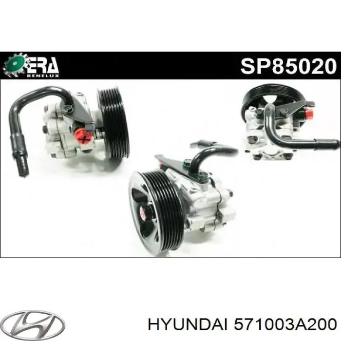 Насос гидравлики Hyundai/Kia 571003A200 цена, от 63.35 USD