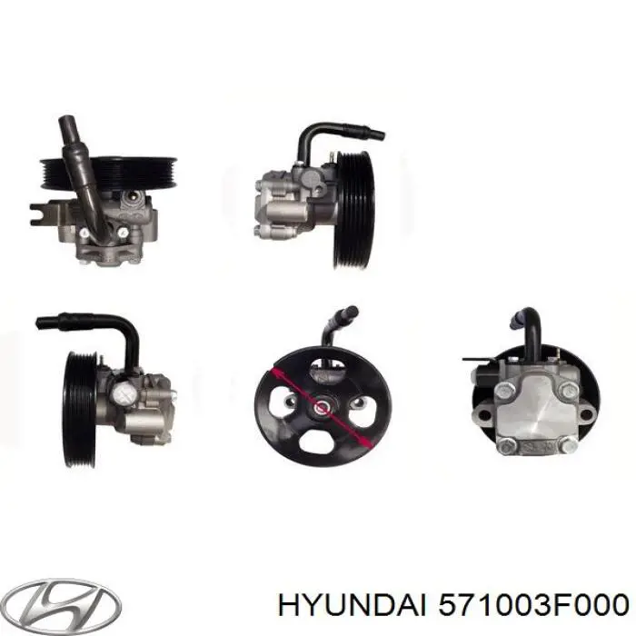 Насос гидравлики Hyundai/Kia 571003F000 цена, от 562.12 USD