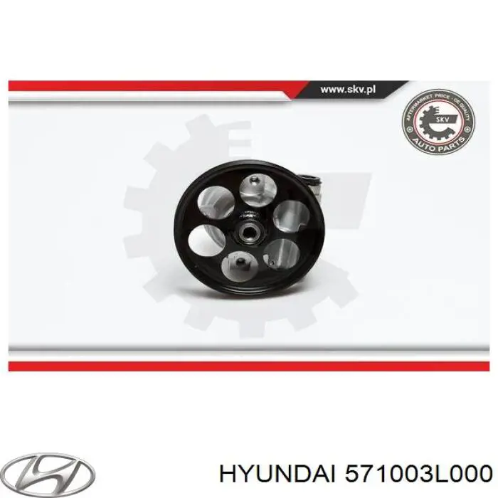 Купить 571003L000 KAP Насос рулевого управления