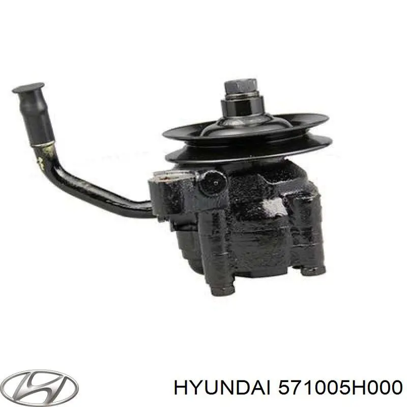 Насос гидроусилителя руля (ГУР) на Hyundai HD LIGHT 