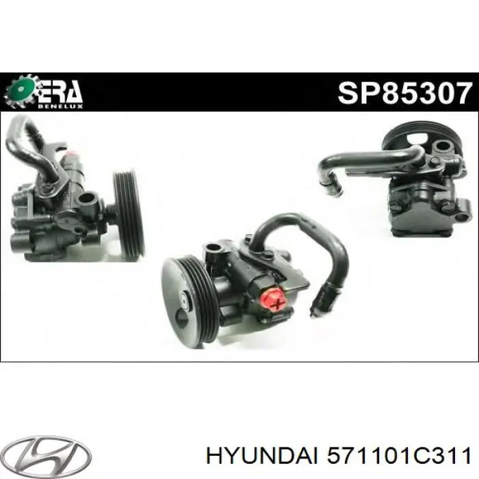 Купить 571101C311 Hyundai/Kia Насос рулевого управления