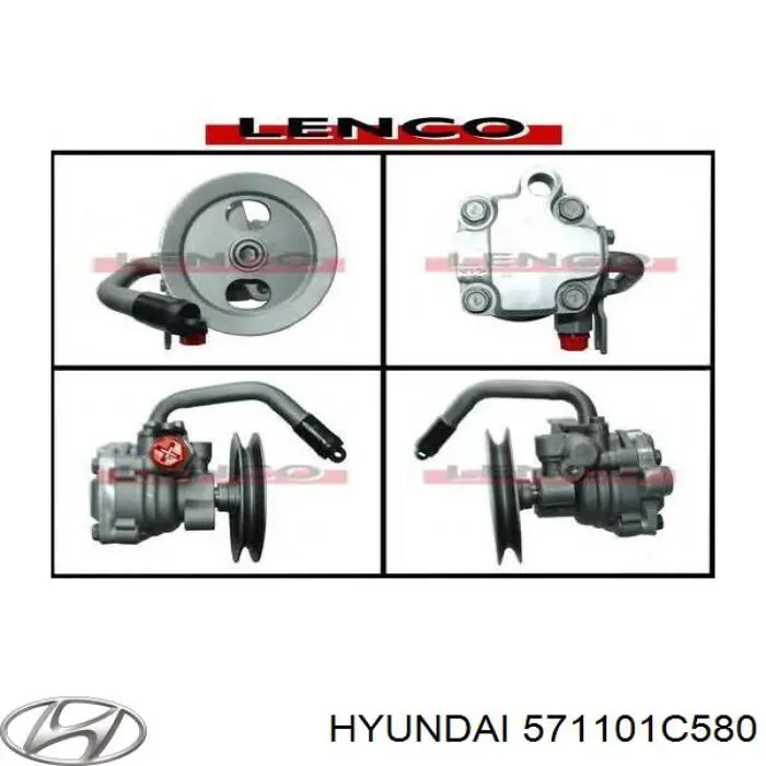 Насос гидравлики Hyundai/Kia 571101C580 цена, от 94.07 USD