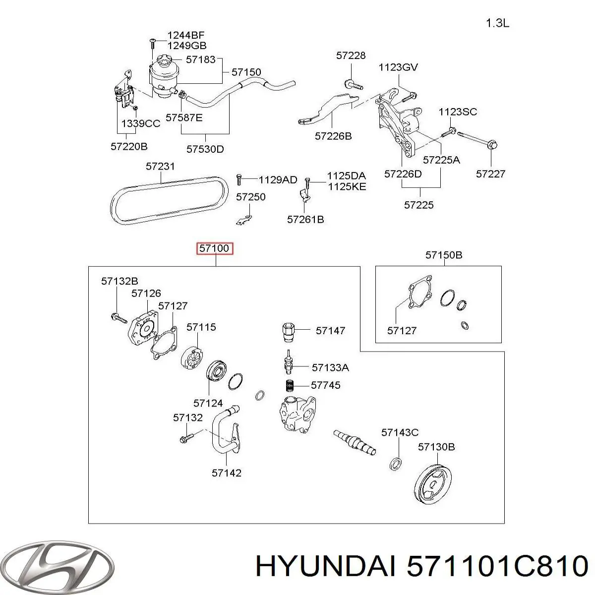 571101C810 Hyundai/Kia 