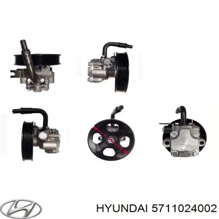 Насос ГУР 5711024000 Hyundai/Kia