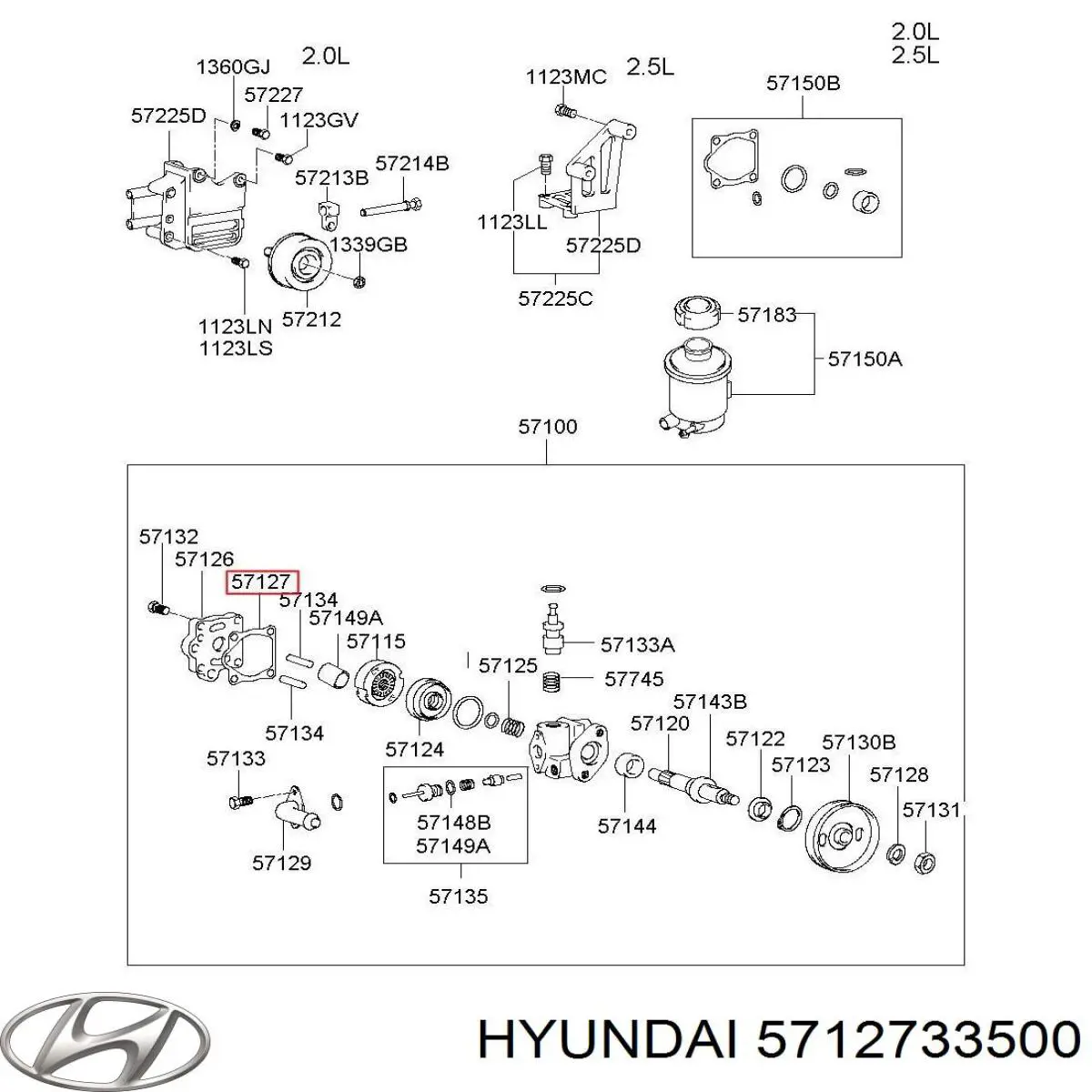 5712733500 Hyundai/Kia 