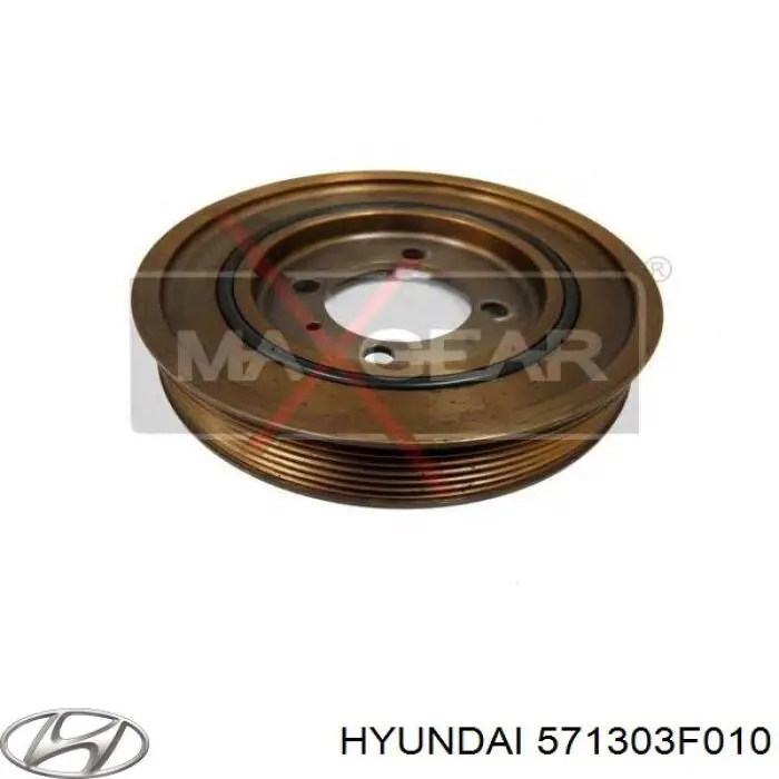 Купить 571303F010 Hyundai/Kia Шкив насоса ГУР