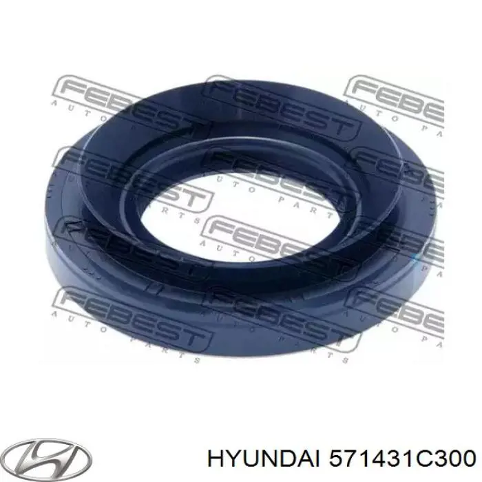 Купить 571431C300 Hyundai/Kia Сальник насоса ГУР